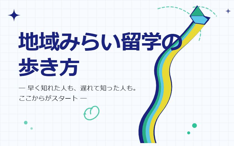 地域みらい留学の歩き方― 早く知れた人も、遅れて知った人も。ここからがスタート ―