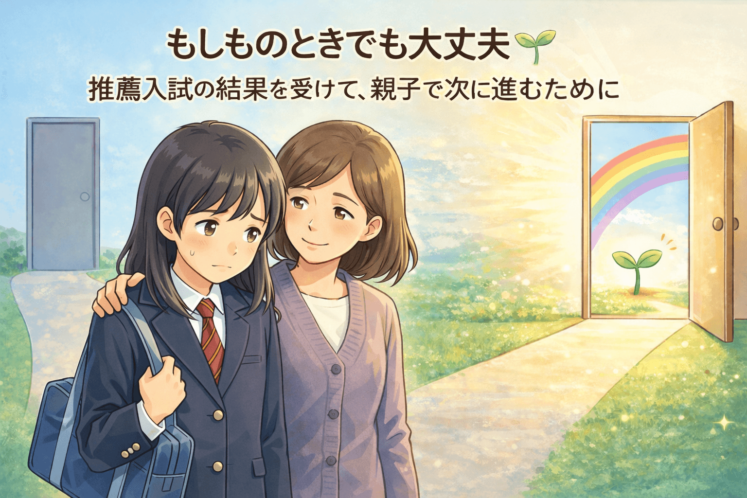 もしものときでも大丈夫!推薦不合格後の対処・再挑戦の流れ ― 安心して次に進むために、今知っておいてほしいこと ―