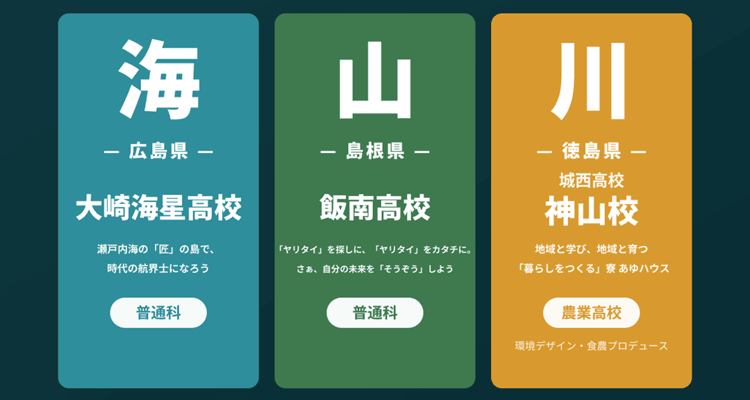 【東京開催:3校合同相談窓口】海・山・川で暮らす「留学」という選択肢〜はじまりは、どこからでも〜
